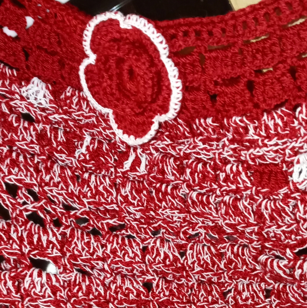 Crochet cape